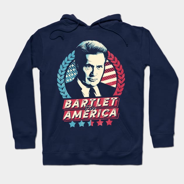 Bartlet for America Hoodie by TomTrager